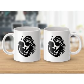 Anyukás bababejelentő bögre