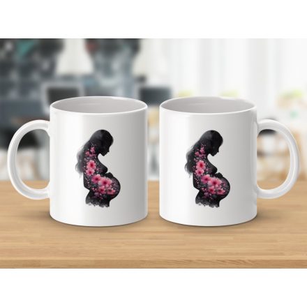 Bababejelentő bögre