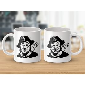 Papagájos kalóz bögre