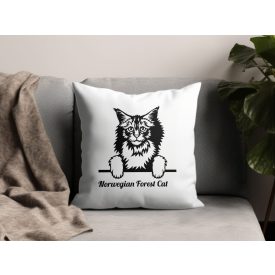 Norvég erdei macska párnahuzat