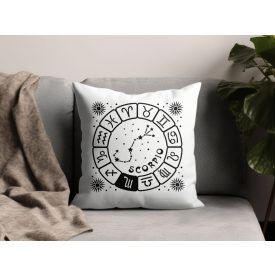 Skorpió csillagjegy párnahuzat