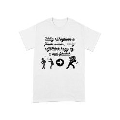 Főnök vicce humoros szublimációs póló Főnök vicce humoros szublimációs póló