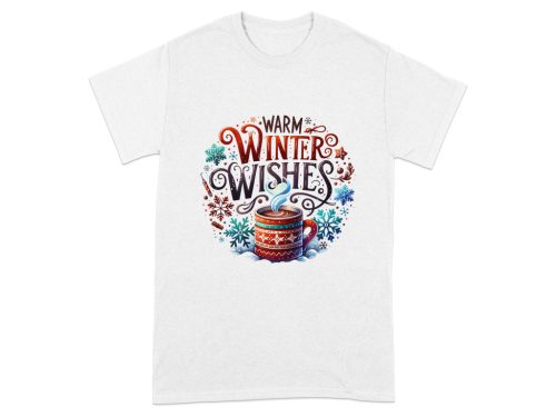 Téli jókívánságok szublimációs póló
