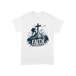 Hit erőssé tesz szublimációs póló Hit erőssé tesz szublimációs póló