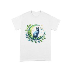 Misztikus félhold macskával szublimációs póló Misztikus félhold macskával szublimációs póló