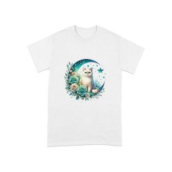 Misztikus félhold macskával szublimációs póló Misztikus félhold macskával szublimációs póló