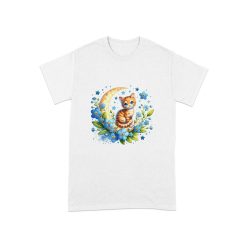 Misztikus félhold macskával szublimációs póló Misztikus félhold macskával szublimációs póló