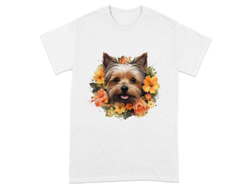 Yorkshire terrier szublimációs póló