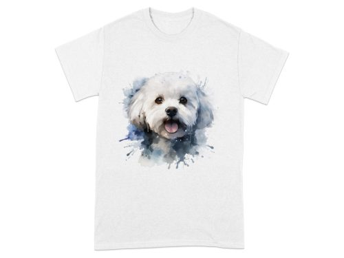 Bichon frise szublimációs póló