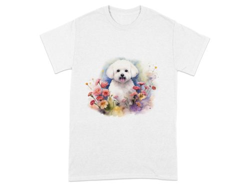 Bichon frise szublimációs póló