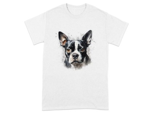 Boston terrier szublimációs póló