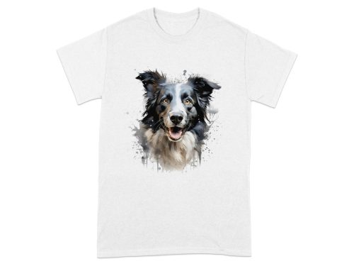 Border collie szublimációs póló