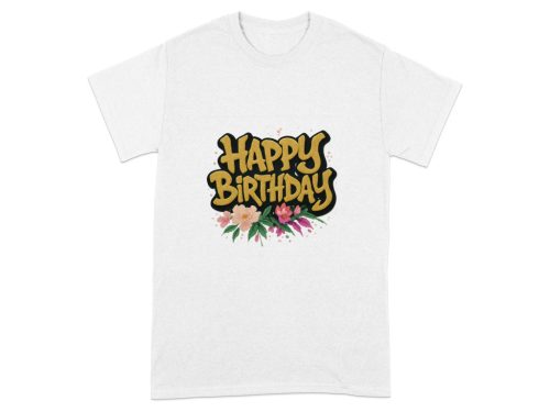 Boldog születésnapot! szublimációs póló