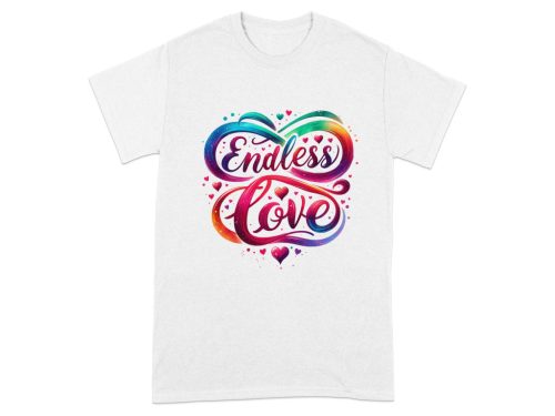 Végtelen szerelem szublimációs póló