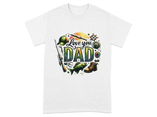 Szeretlek apa szublimációs póló