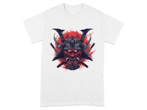 Szamuráj maszk szublimációs póló