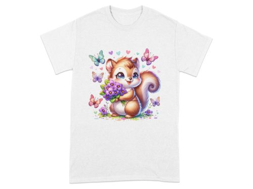 Aranyos figurás szublimációs póló