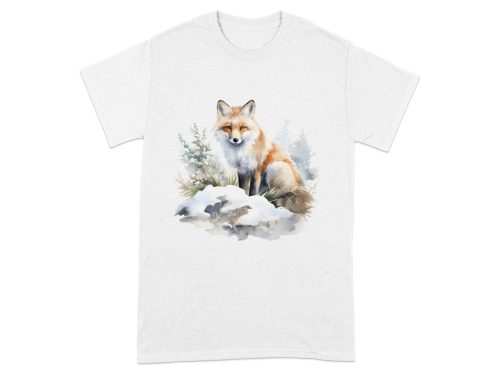 Rókás szublimációs póló