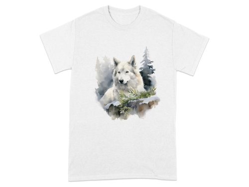 Farkasos szublimációs póló