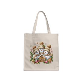 Hóemberes karácsonyi szublimációs vászontáska
