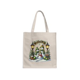 Hóemberes karácsonyi szublimációs vászontáska
