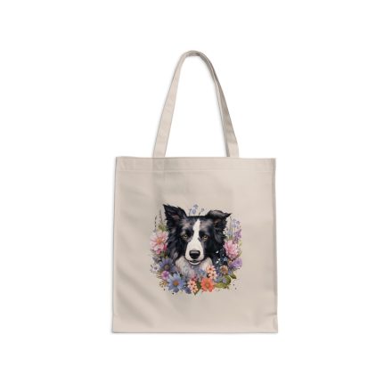 Border collie szublimációs vászontáska