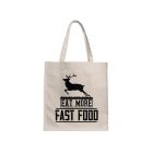 Gyors étel, vadász vászontáska